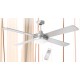 Ventilatore da soffitto DCG VE CRD40TL 4 pale con telecomando