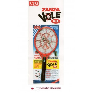 Racchetta fulmina zanzare CFG Z040 Zanza Volè' XL