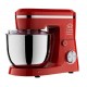 Impastatrice planetaria DCG KM1401 rosso, silver