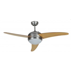 Ventilatore da soffitto DCG VECRD60TL con telecomando e luce