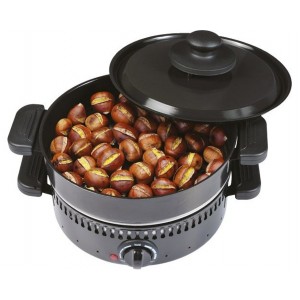 Pentola elettrica multigrill per castagne, crepes e grill Frutty