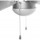 Ventilatore a soffitto 6 pale 1 luce diametro 76cm Tristar VE5810