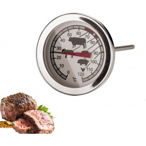 Termometro per carne in acciaio inox