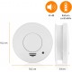 Rilevatore di fumo Smartwares con sensore ottico
