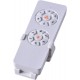 Ventilatore da soffitto con pale richiudibili Melchioni MF2503CEI con lampadario