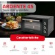 Forno elettrico ventilato MELCHIONI 45 litri ARDENTE 45