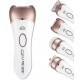 Set Beauty DCG LS2670 5 in 1: epilatore, rasoio, spazzola per il viso, massaggiatore, rimuovi calli