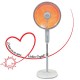 Stufa DCG SA9685T a piantana carbon crystal con telecomando