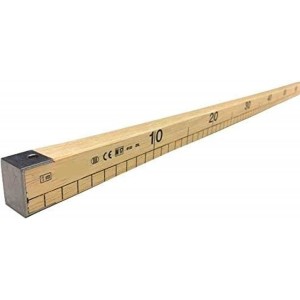 Metro sarta in legno lunghezza 1 mt