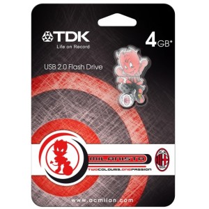 Chiavetta USB 4 gb Mascotte Milan