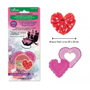 Yoyo Clover a forma di cuore 25 x 30 mm 8704