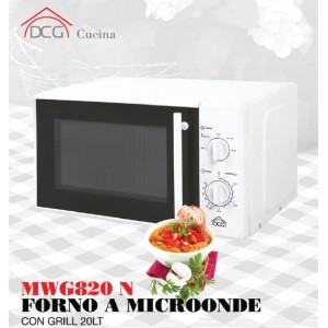 Forno a microonde e grill 20 lt DCG MWG820